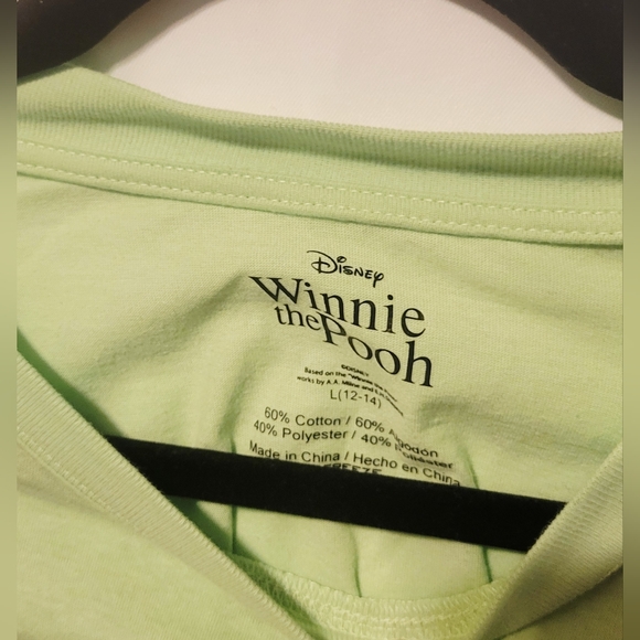 UPCYCLED REMADE REFASHIONED DISNEY Winnie the Pooh Shirt XL/XXL - Picture 7 of 8